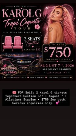 2 Karol G Concert