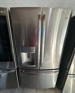 GE French Door Fridge – Stainless, Water & Ice
