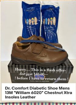 NEW DR COMFORT MEN SHOES 13M
