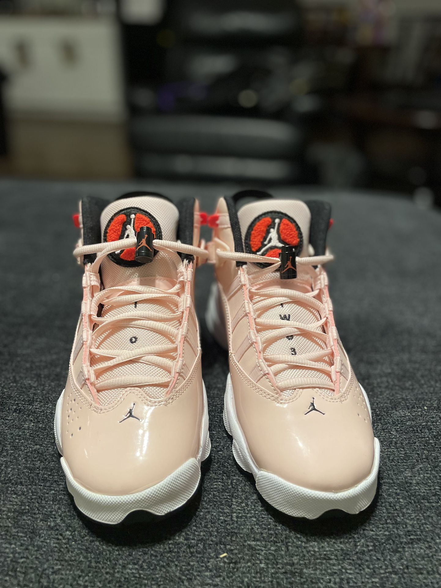 Nike Jordan 6 Rings GS Pink- Brand New With Box , Never Worn , Kids Size (5y)