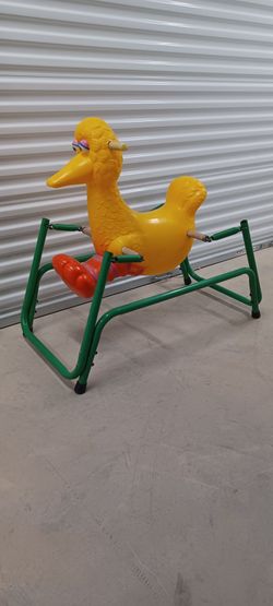 LARGE SESAME STREET BIG BIRD ROCKER