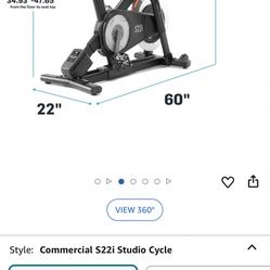 NordicTrack S22i Bicycle 