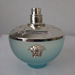 VERSACE DYLAN TURQUOISE EAU DE TOILETTE 3.4OZ/100ML,  NEW AS PICTURED 