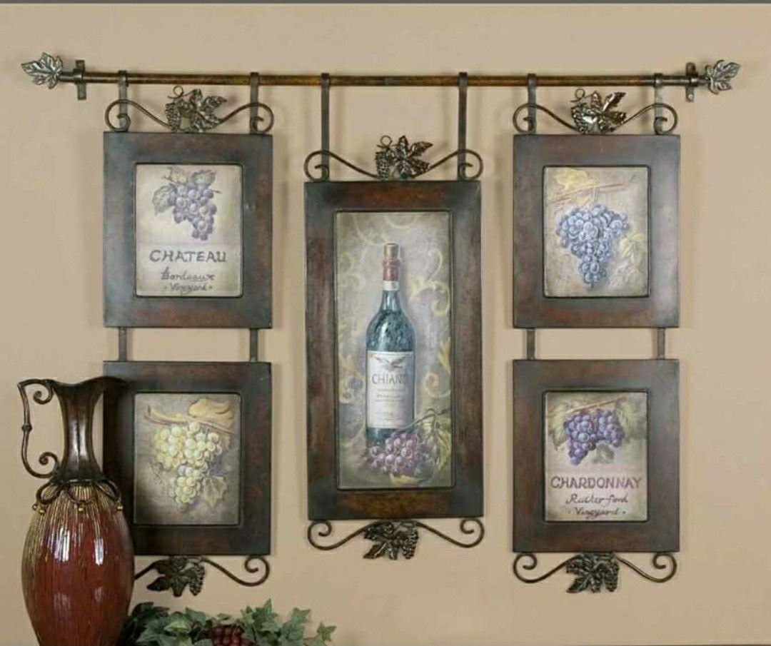 Wine wall decor