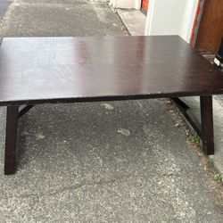 Large Wood Coffee Table
