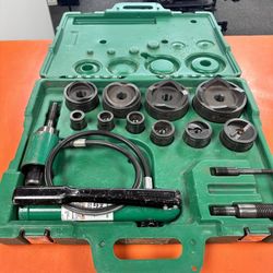 Greenlee 11-Ton Hydraulic Knockout Kit