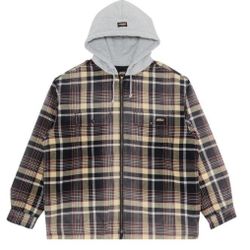 Supreme Dickies Plaid Hooded Zip Up