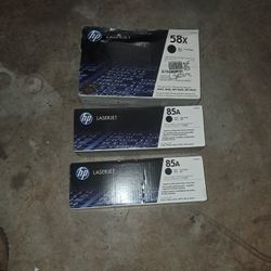 Hp Ink Cartridge (58x),(85A)x2 Cannon 