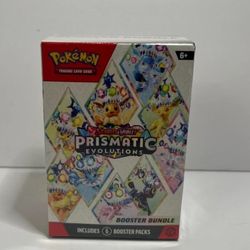 Pokemon TCG: Scarlet & Violet Prismatic Evolutions Booster Bundle New Sealed