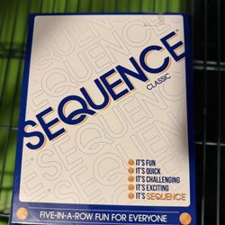 Sequence Classic Board Game – Great Condition New 