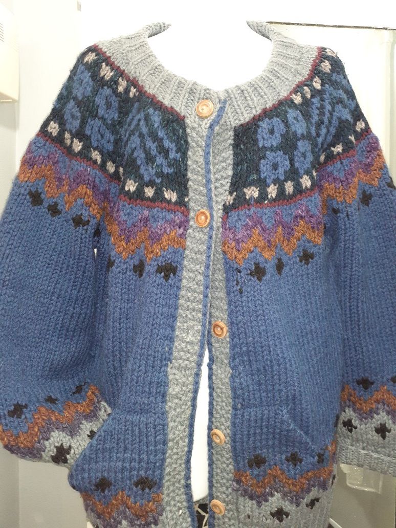 Fall knit cardigan