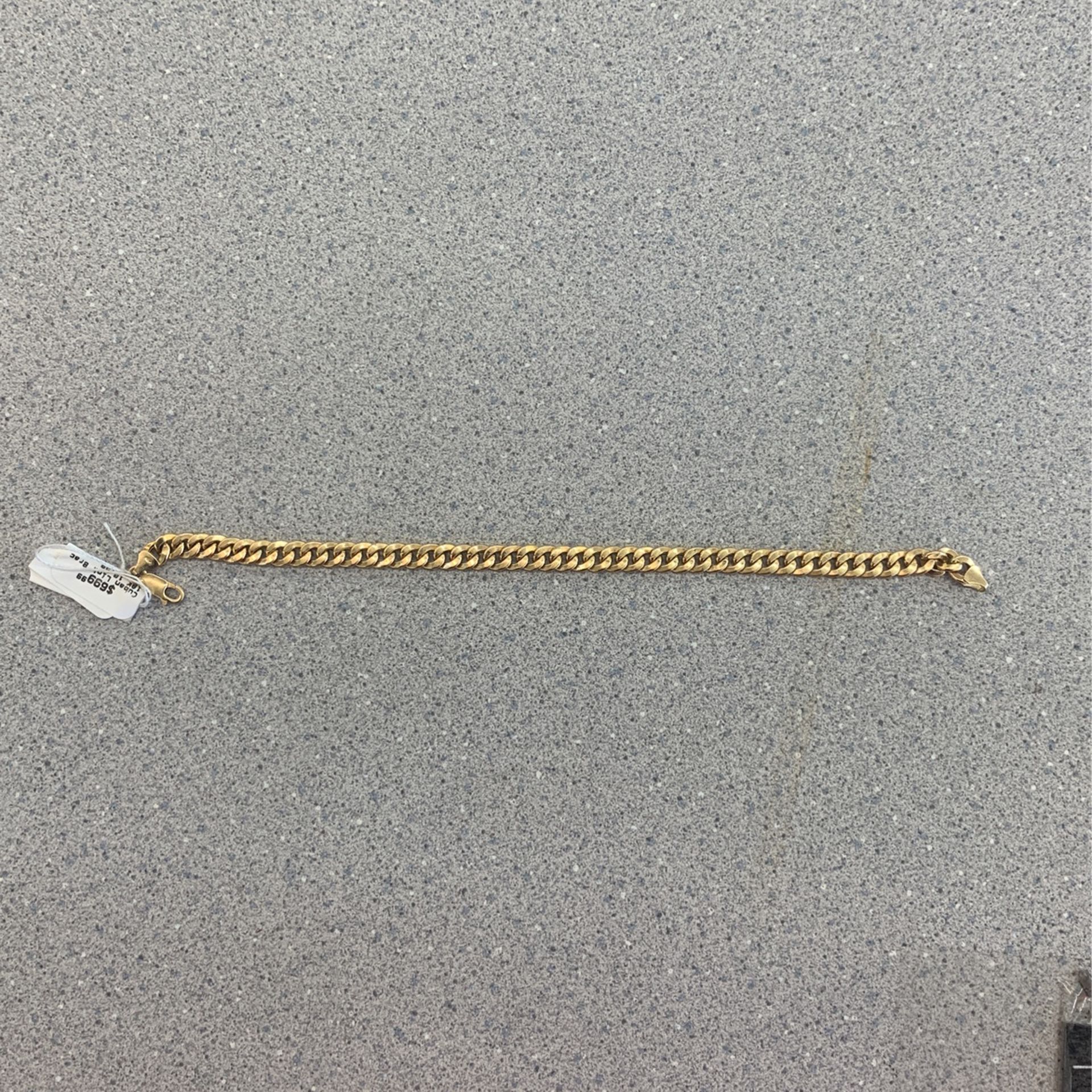 18k Gold Link Bracelet 