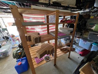 Wood Shelves for Garage or Outdoors