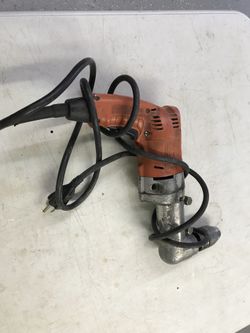 1/2” Milwaukee Magnum right angle drill.