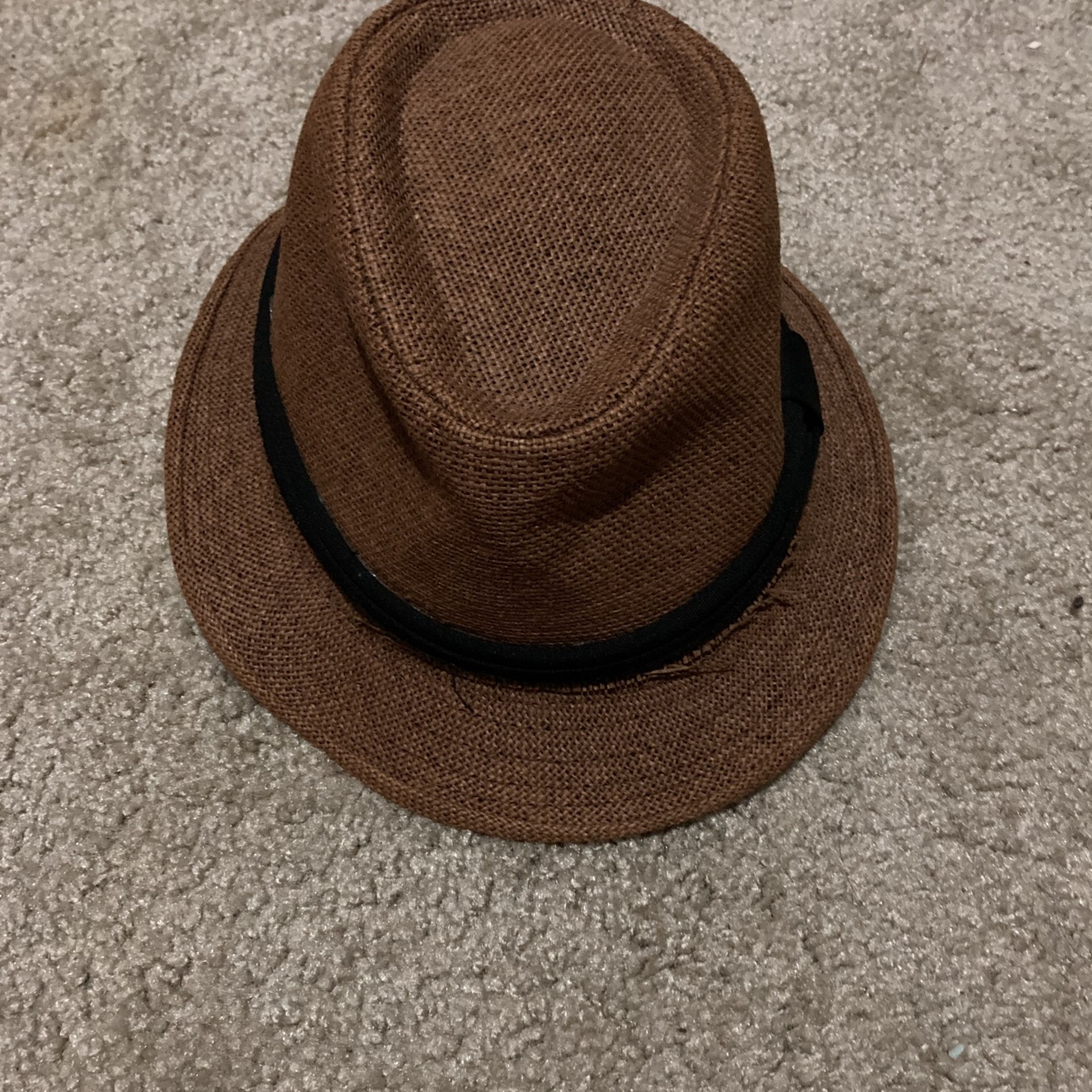Brown Dress Hat