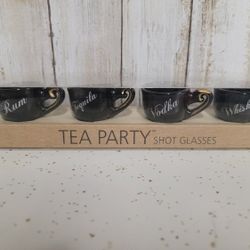 Teacup Shot Glass Set