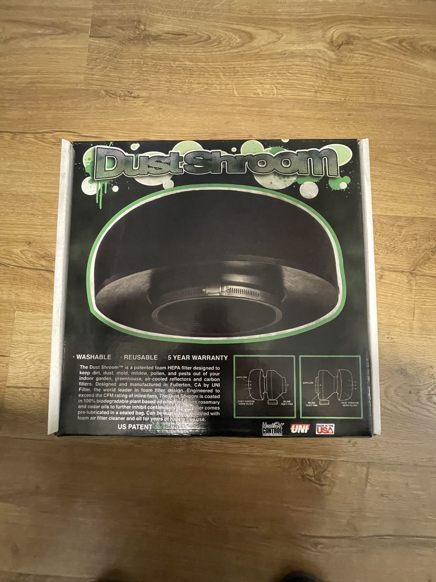 NEW 8” Dustshroom HEPA filter