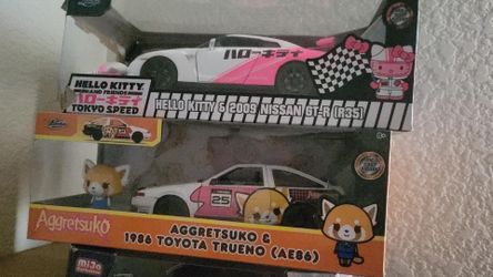 Hello kitty $ 25.00 second car $45.00