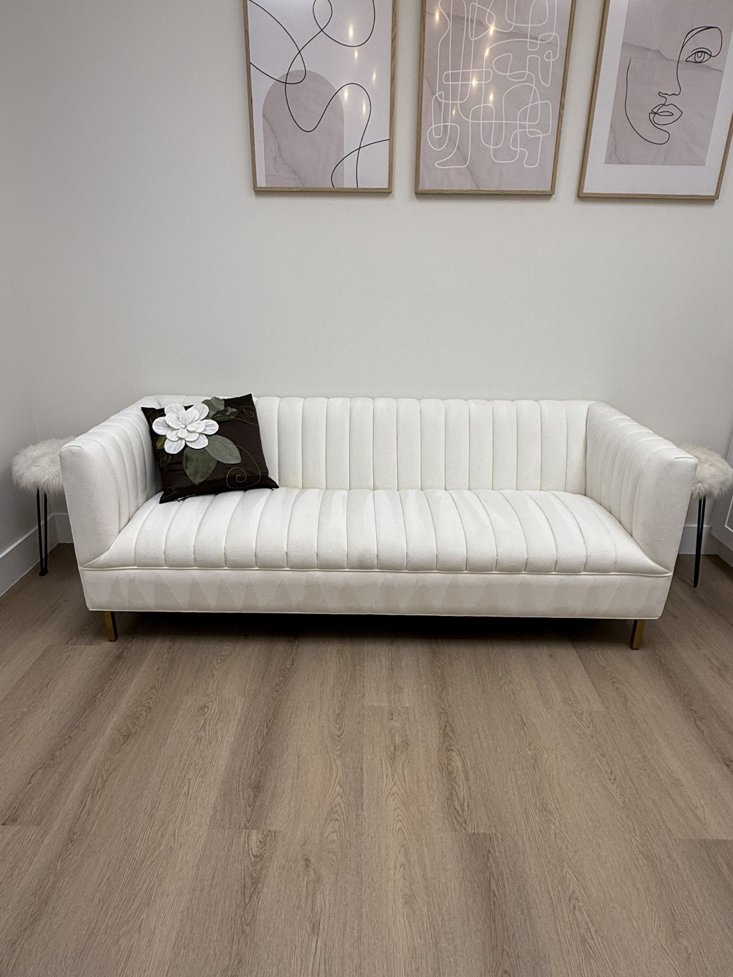 Ivory Sofa