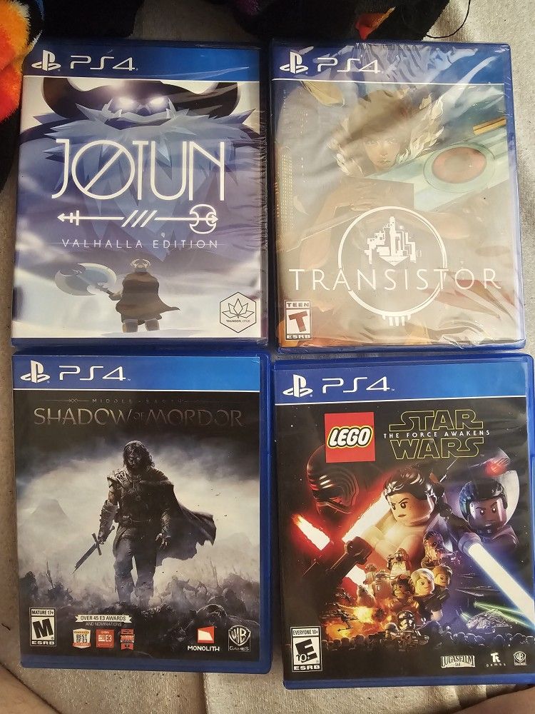 Ps4 And Ps4 Games