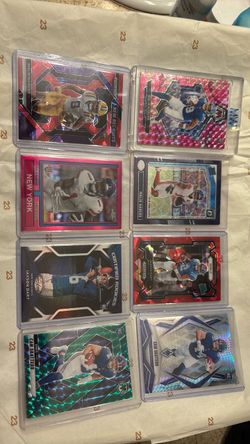 New York Giants 8 RC cards lot
