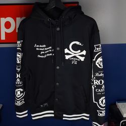 Crooks and Castles hoodie / varsity jacket size medium