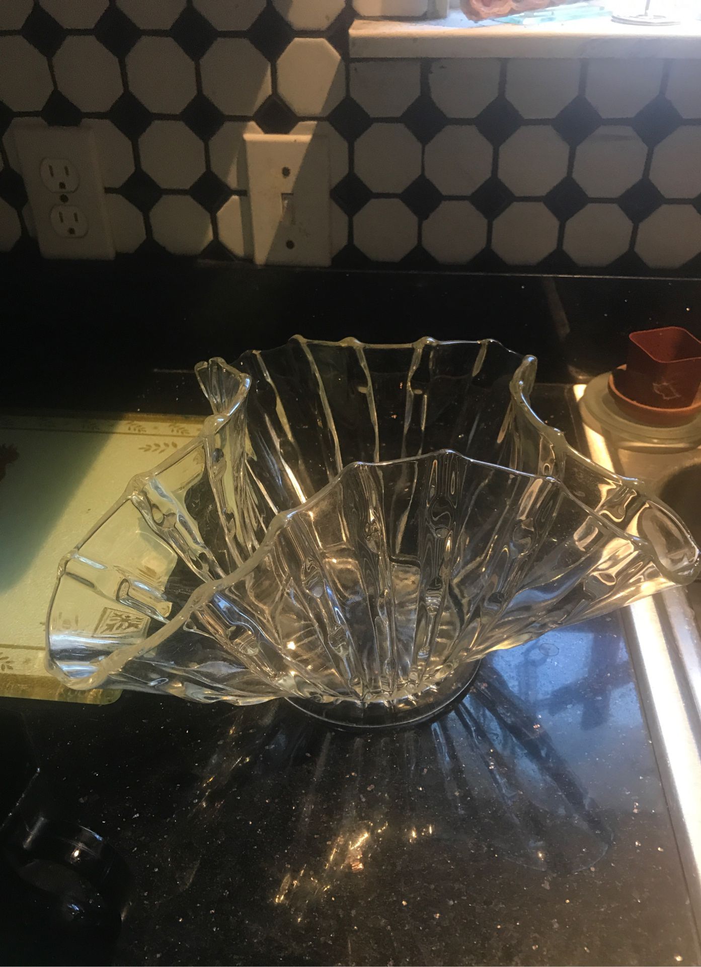 Antique glass Bowl
