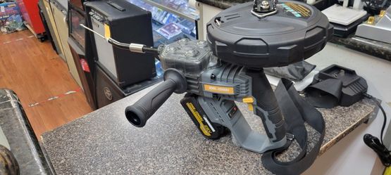 Like NEW mint - Rock Rocker Cordless Fish Tape PRO Wire Threading Tool 20v 4AH Brashless