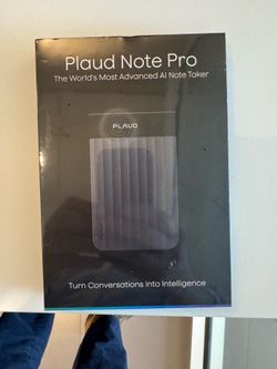 Plaud Note Pro AI Note Taker Voice Recorder Transcriber 64GB New in Box