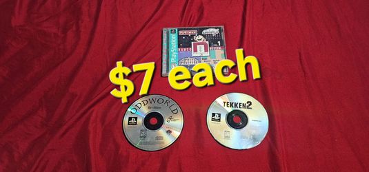 Sony PlayStation 1 ps1 games $7 each
