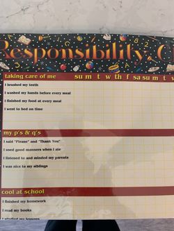 Responsibility chart