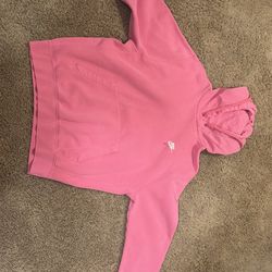pink men’s nike hoodie large