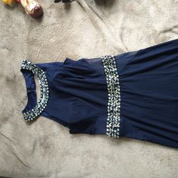 Dark Blue Dress