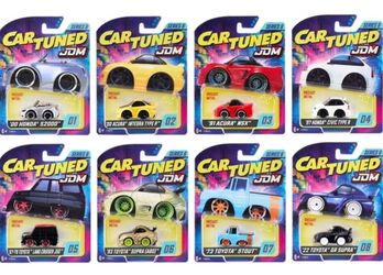 Car tuned jdm series 6 unopened set diecast
