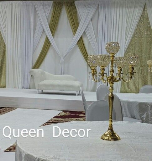 Back Drop, Centerpieces, Chair Covers