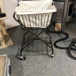 Laundry Cart With Basket