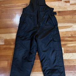 Glaciers Edge Kids Snow Bibs Size L