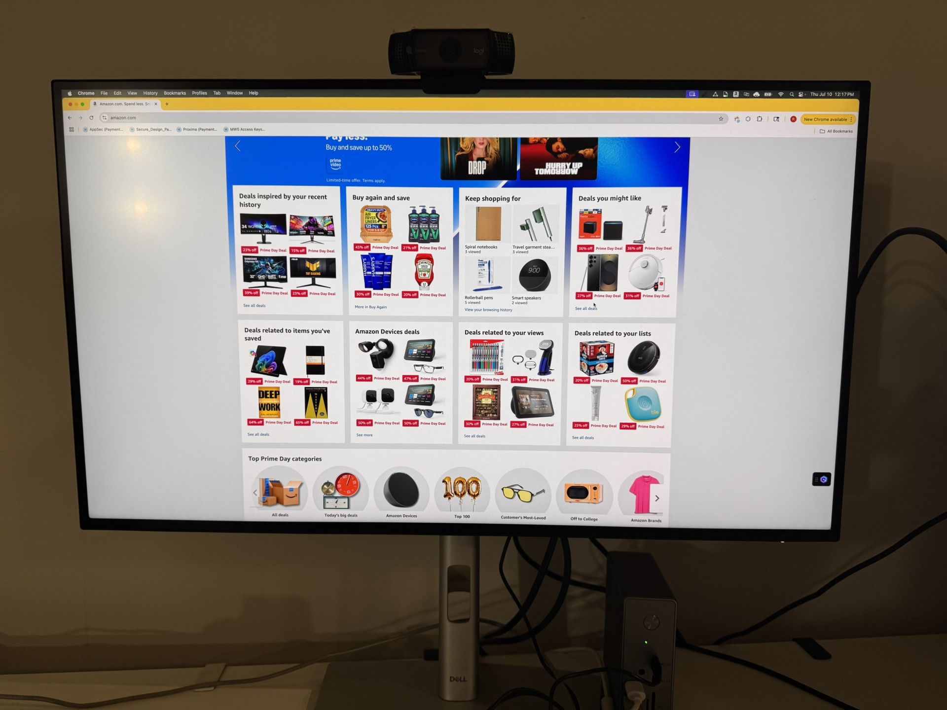 Dell UltraSharp U2723QE 27” 4K USB-C Monitor – Crystal Clear Display!