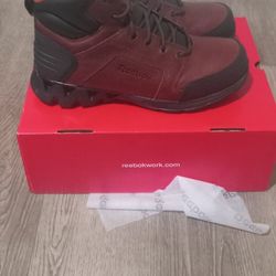 Steel Toe Reebok Work Boot 11"