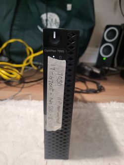 Dell 7050 Micro PC | i7-6700T | 8GbRam | Charger | Wrnty | *No SSD/WiFi | *11P Activated Not Installed