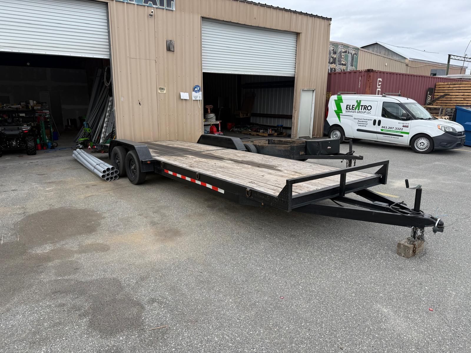 Flatbed Trailer – 24 ft (Year 2024)