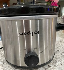 Crock-Pot Stainless Steel Slow Cooker 2 Quart