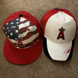 Angels Baseball Hats $9 Each