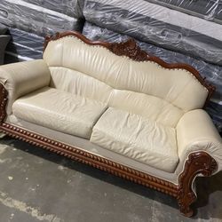 Leather Sofa 