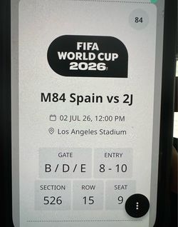 World Cup tickets Spain vs Austria