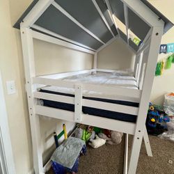 House Loft Bunk Bed