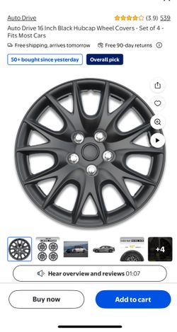16 inch hub cabs 3 of them
