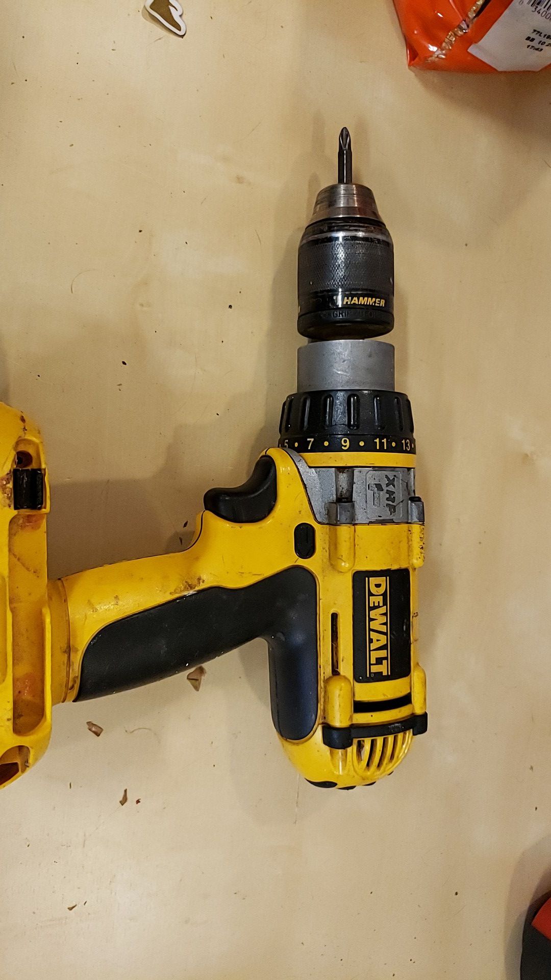 Dewalt 18v hammer drill tested xrp cordless tool only