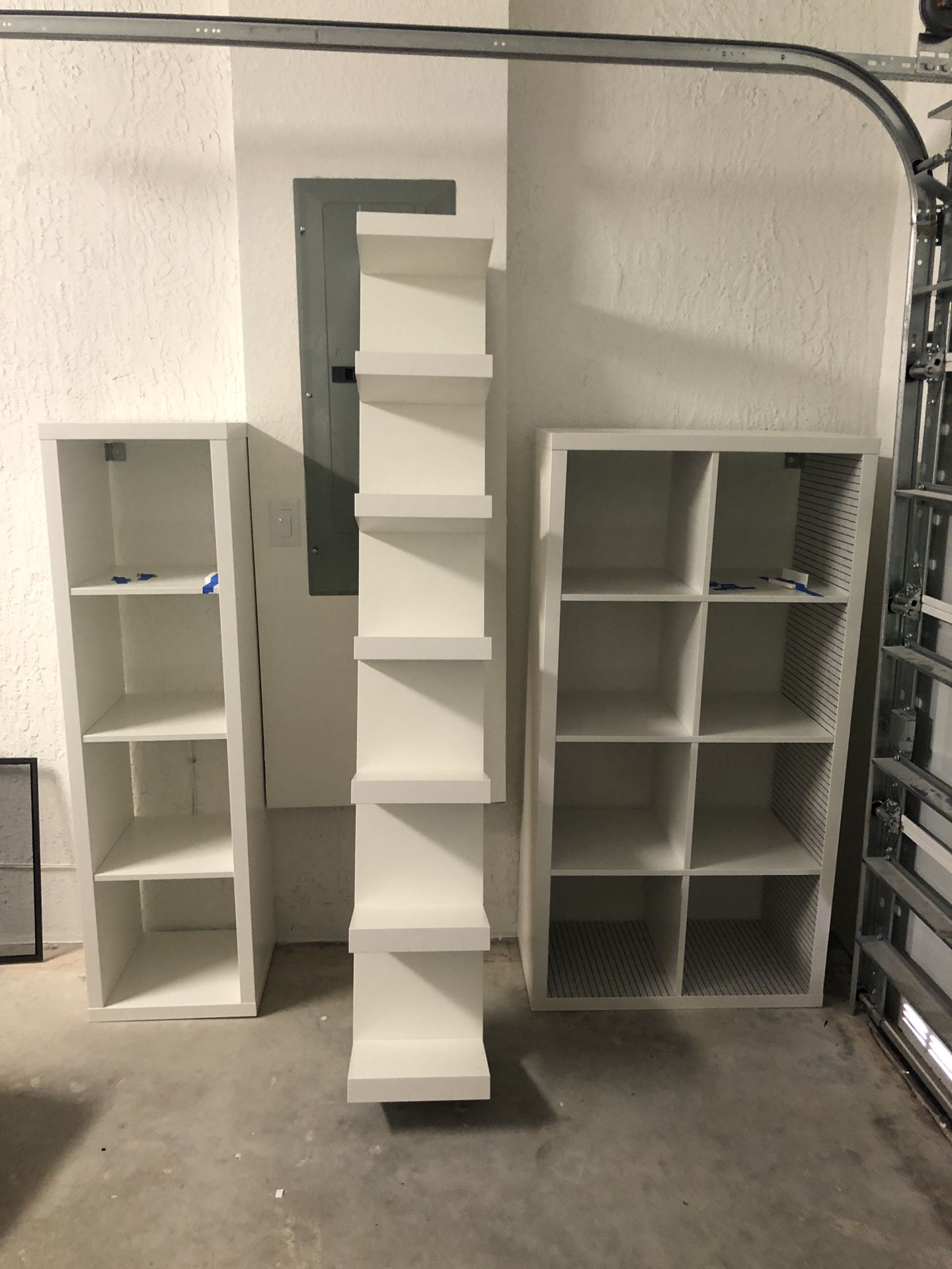 IKEA Shelves combo with cabinets / W or W/O Bins