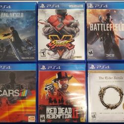 PS5/PS4 Games $20 Each